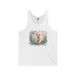 Surfing Corgi Tank | Dog Beach Waves Illustration, Summer Shirt