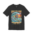 Dead Sea Surf Shark Attack T-Shirt | Bold Nautical Graphic Tee – 3D Sons Supply Co