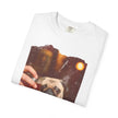 Pug At The Bar T-Shirt — Funny Vintage Pug Drinking Graphic Tee