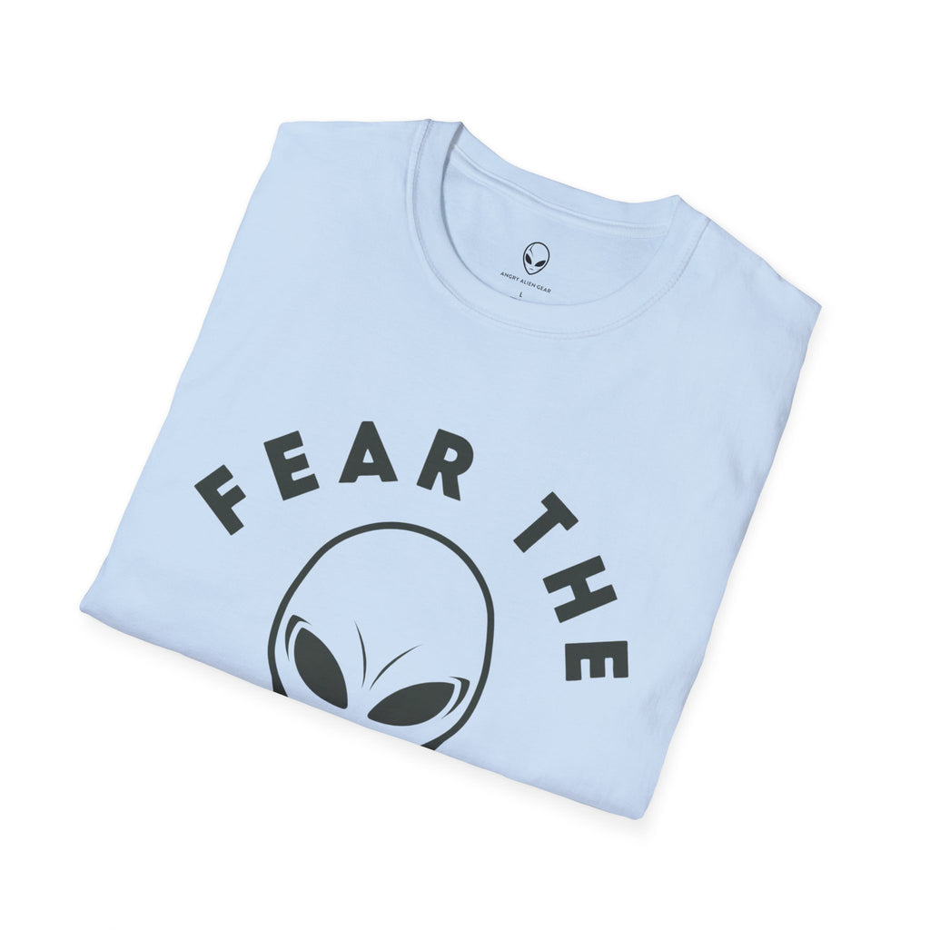 Fear the Probe Alien Graphic T-Shirt | Funny Extraterrestrial Design Tee Shirt
