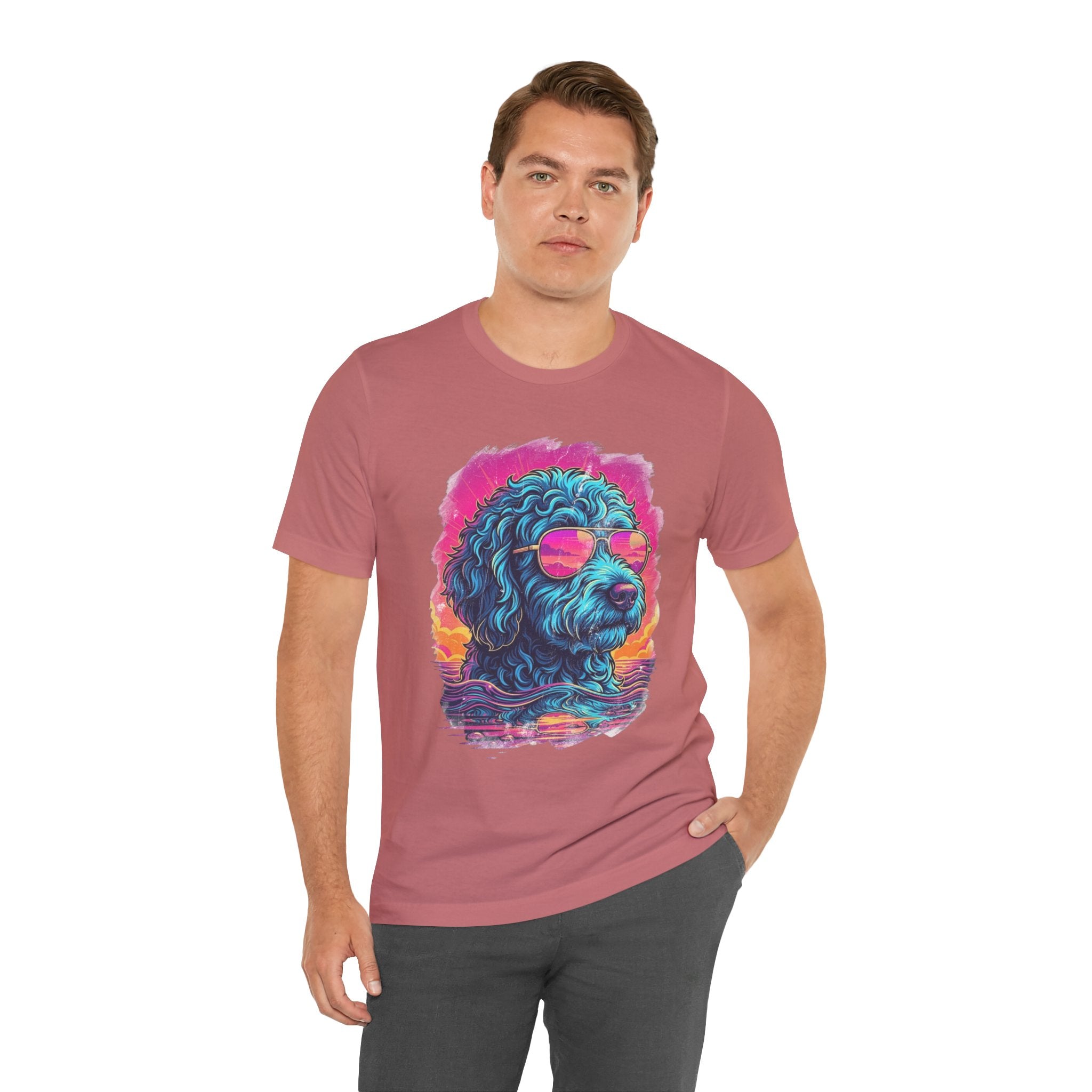 Doodle Vice City 90s Retro Tee — Funny Vintage Style T-Shirt