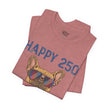 Happy 250 America! French Bulldog Patriotic T-Shirt