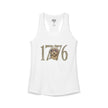 George Washington Doodle 1776 - Women's Ideal Racerback Tank