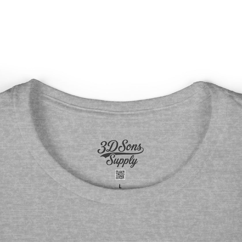 Personalized Polaroid Photo Tee – Custom Women's Softstyle T-Shirt