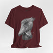 Smoking Shoebill Stork T-Shirt — Quirky Bird Graphic Tee