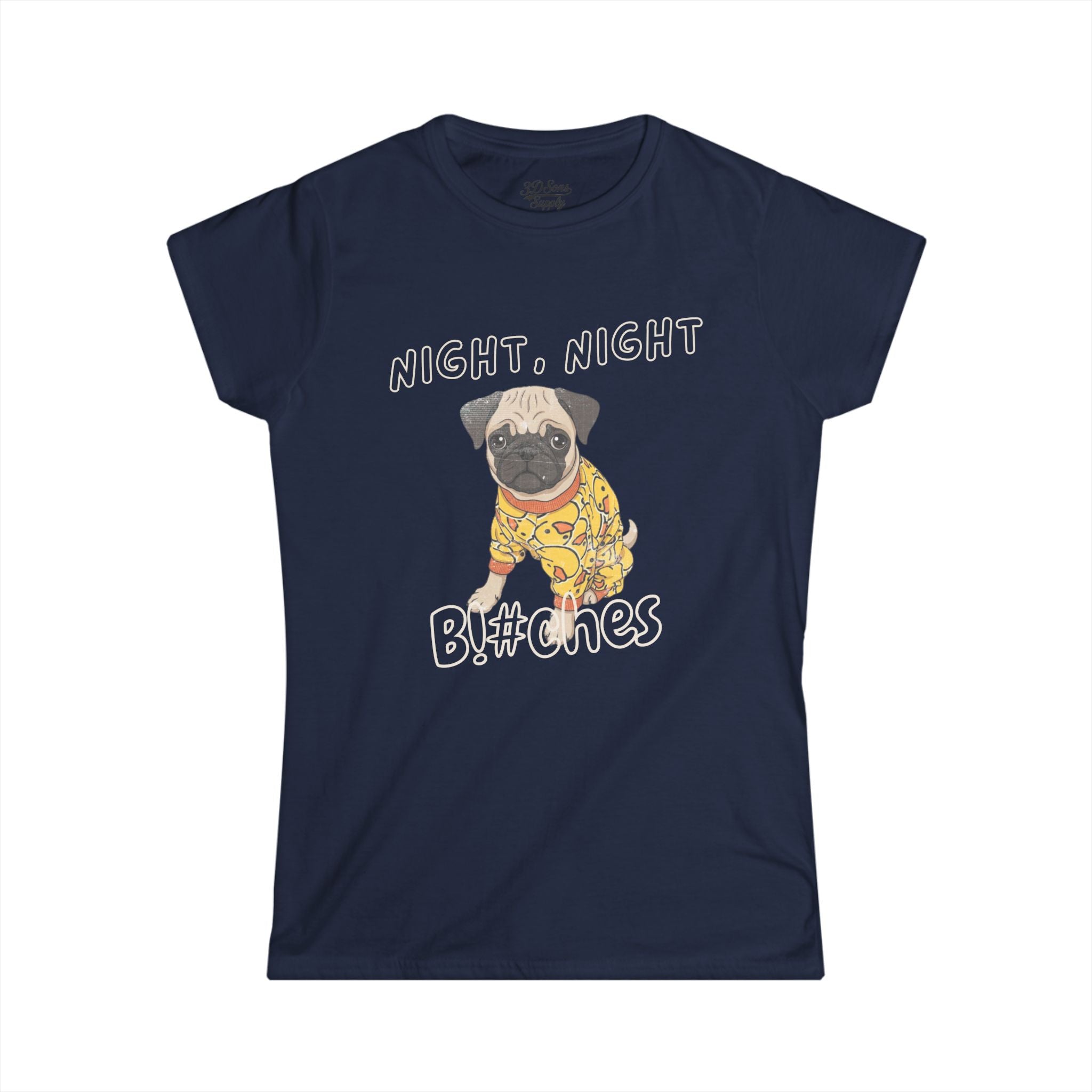 Pug in Pajamas Tee — 