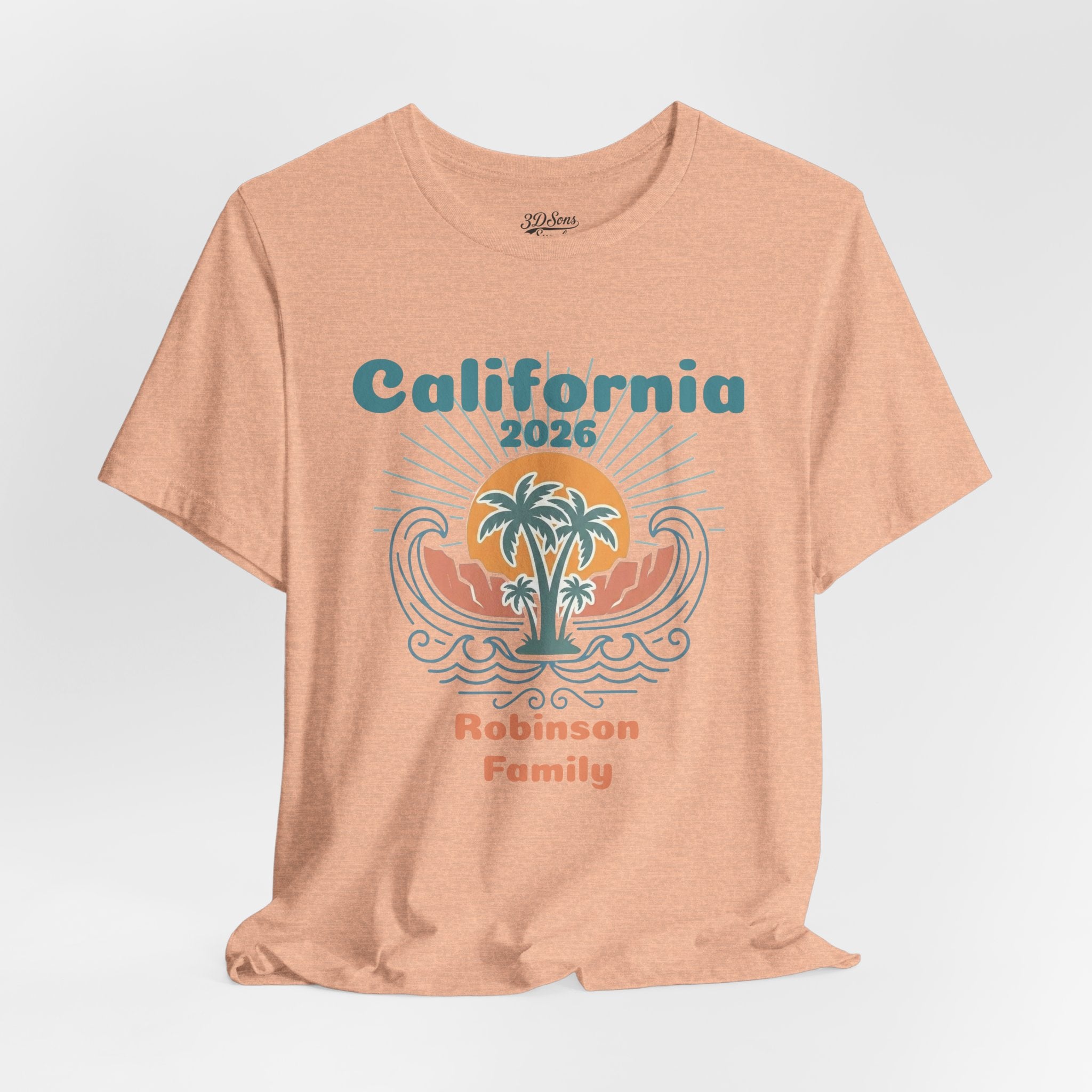 Personalized Family Vacation T-Shirt