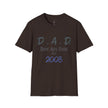 Dope Ass Dude Dad T-Shirt — D.A.D. Typography Father's Day Tee (Personalizable)