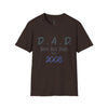 Dope Ass Dude Dad T-Shirt — D.A.D. Typography Father's Day Tee (Personalizable)