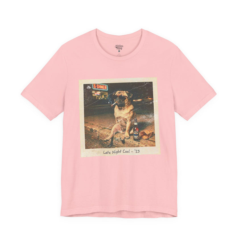 Vintage Pug Photo Tee — 