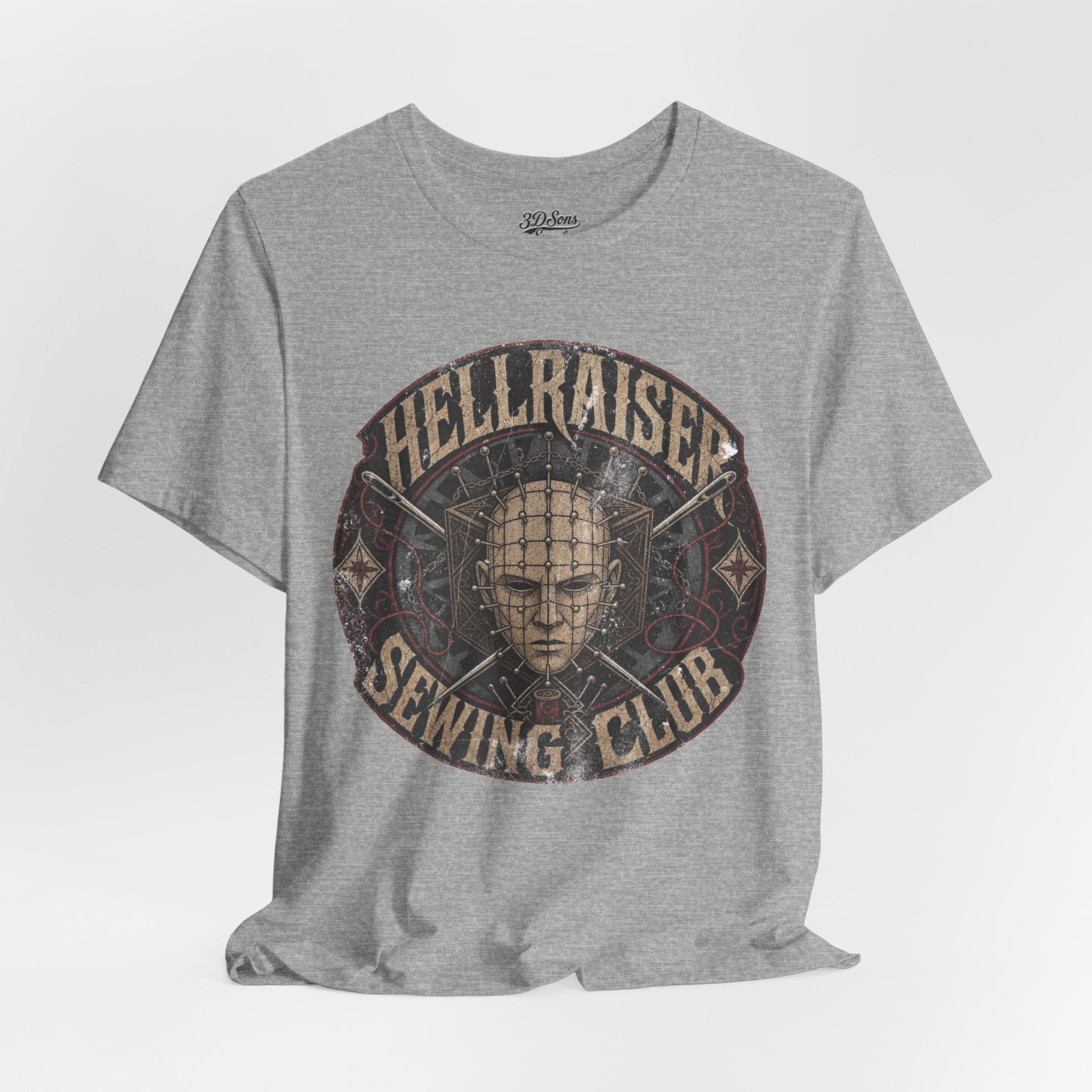 Hellraiser Sewing Club Tee - Vintage Horror Graphic T-Shirt