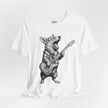 Corgi Rockstar T‑Shirt — Guitar Playing Dog Graphic Tee
