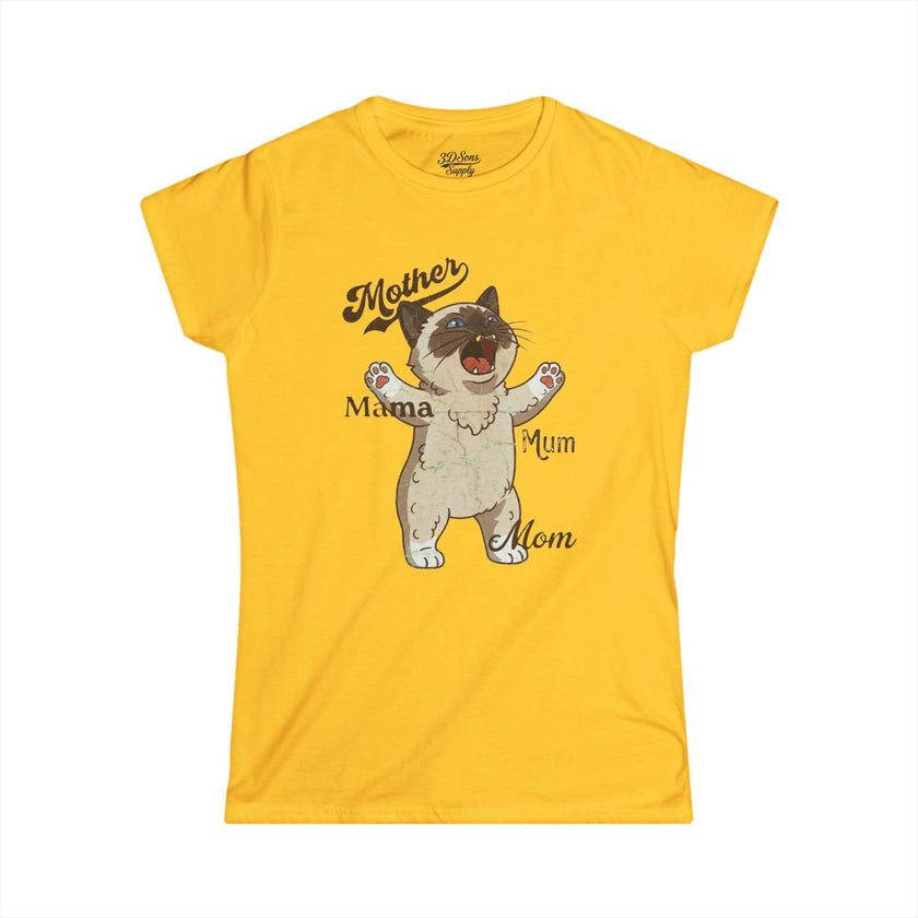 Ragdoll Cat Mama Mother's Day Tee