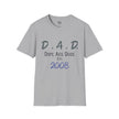 Dope Ass Dude Dad T-Shirt — D.A.D. Typography Father's Day Tee (Personalizable)