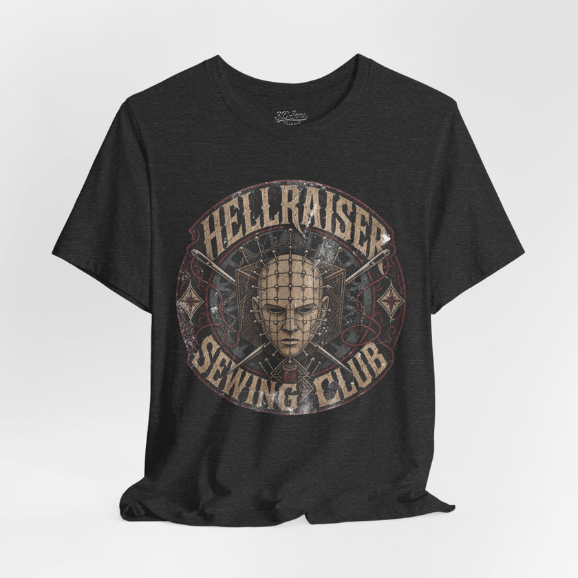 Hellraiser Sewing Club Tee - Vintage Horror Graphic T-Shirt