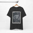 Dachshund Smoking Portrait Tee – Vintage Smokin' Dog Art T-Shirt