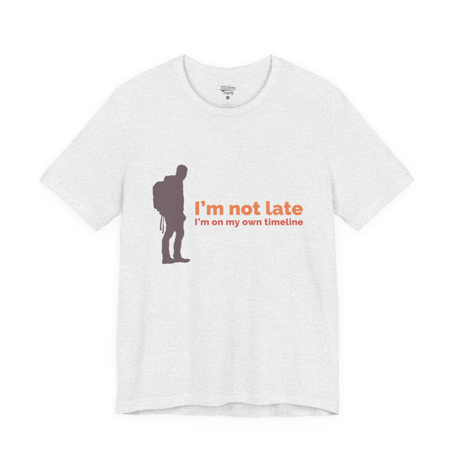 I'm On My Own Timeline Adventure Hiking Tee — Casual Outdoorsy Hiking Shirt
