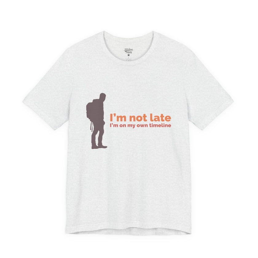I'm On My Own Timeline Adventure Hiking Tee — Casual Outdoorsy Hiking Shirt
