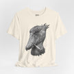 Smoking Shoebill Stork T-Shirt — Quirky Bird Graphic Tee