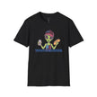 American Alien with Hot Dog and Beer T-Shirt | USA Flag Cap Fourth of July