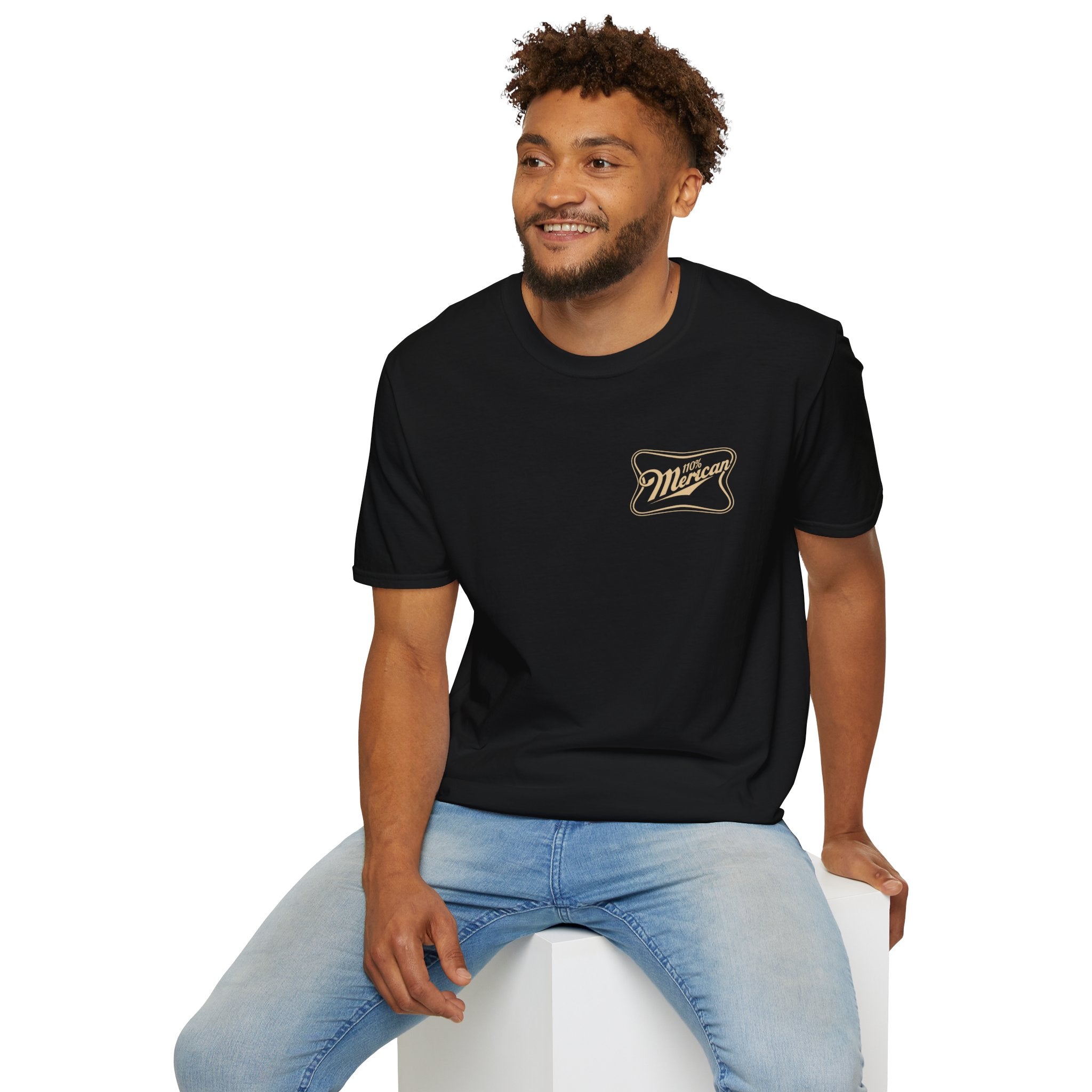 100% Merican Patriotic T-Shirt | American Flag, Fourth of July