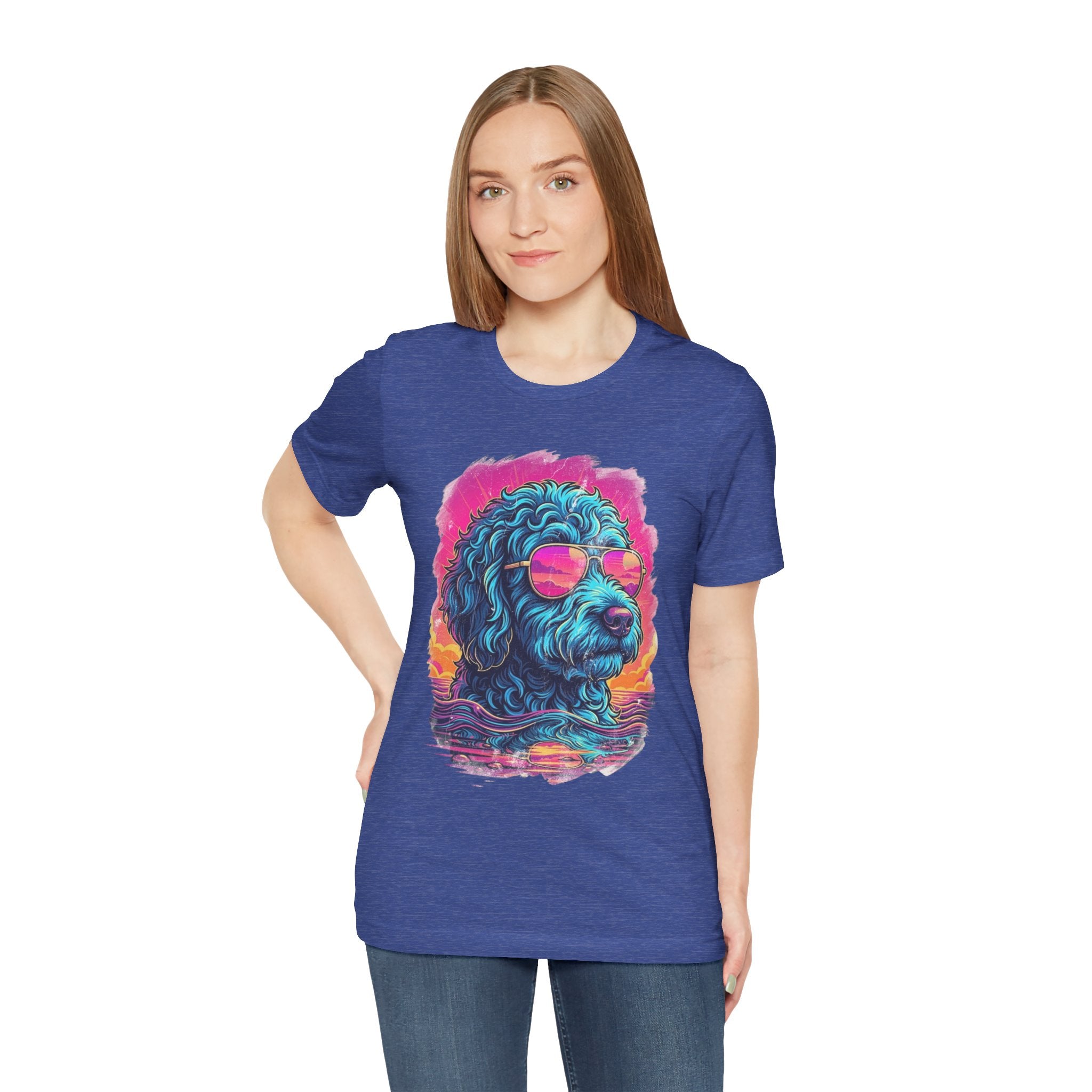 Doodle Vice City 90s Retro Tee — Funny Vintage Style T-Shirt