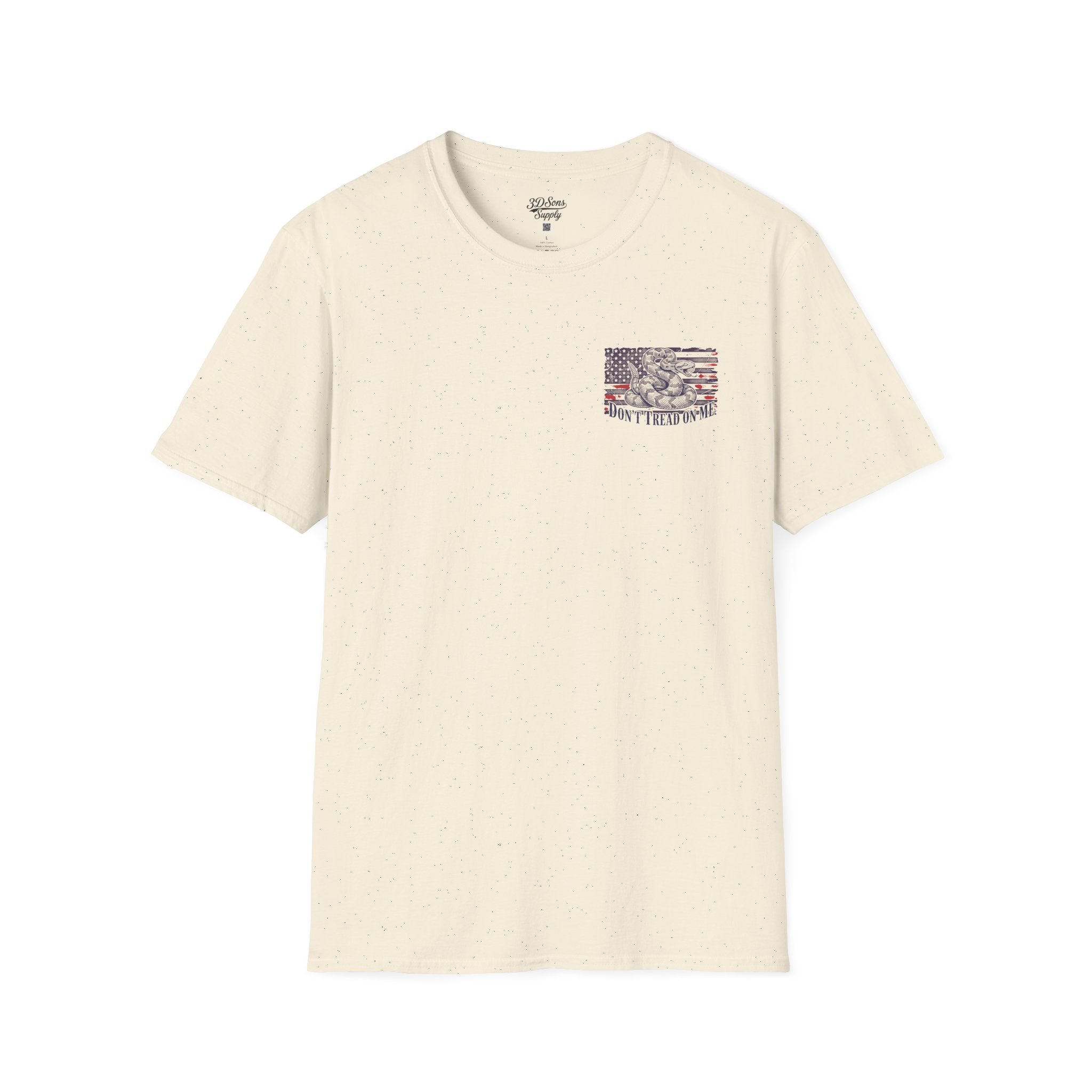 Dont Tread On Me Flag Tee Shirt American Gadsden Patriotic Independence Day Tee