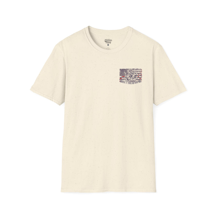 Dont Tread On Me Flag Tee Shirt American Gadsden Patriotic Independence Day Tee