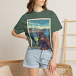 Crater Lake Alien & Bigfoot T-Shirt — National Park Adventure Tee