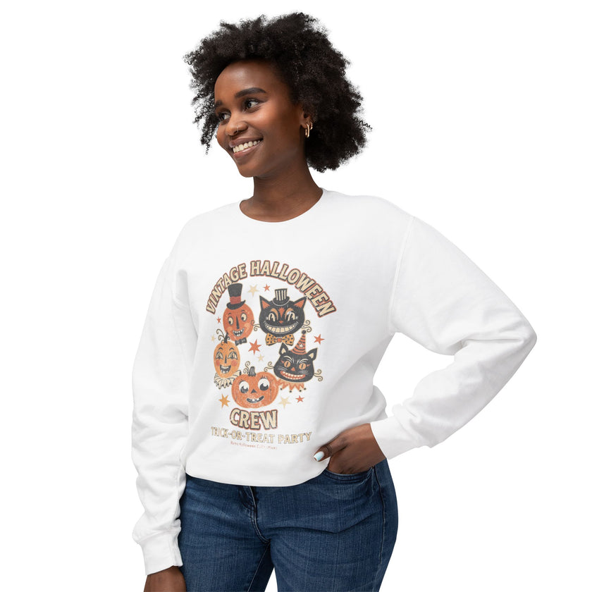 Vintage Halloween Crewneck Sweatshirt — 