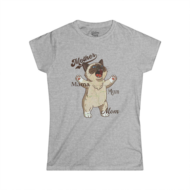Ragdoll Cat Mama Mother's Day Tee
