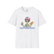 American Alien with Hot Dog and Beer T-Shirt | USA Flag Cap Fourth of July