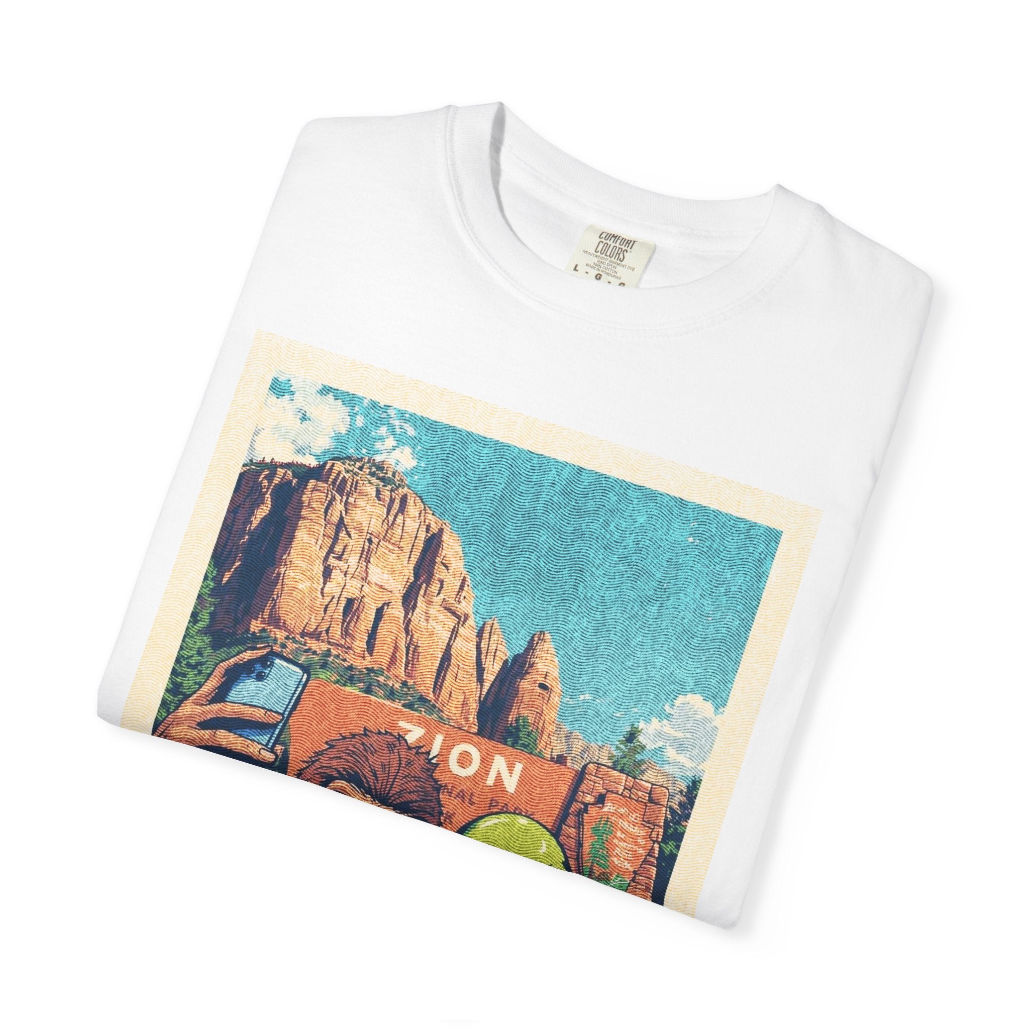 Alien & Bigfoot Zion National Park T-Shirt — National Park Adventure Tee