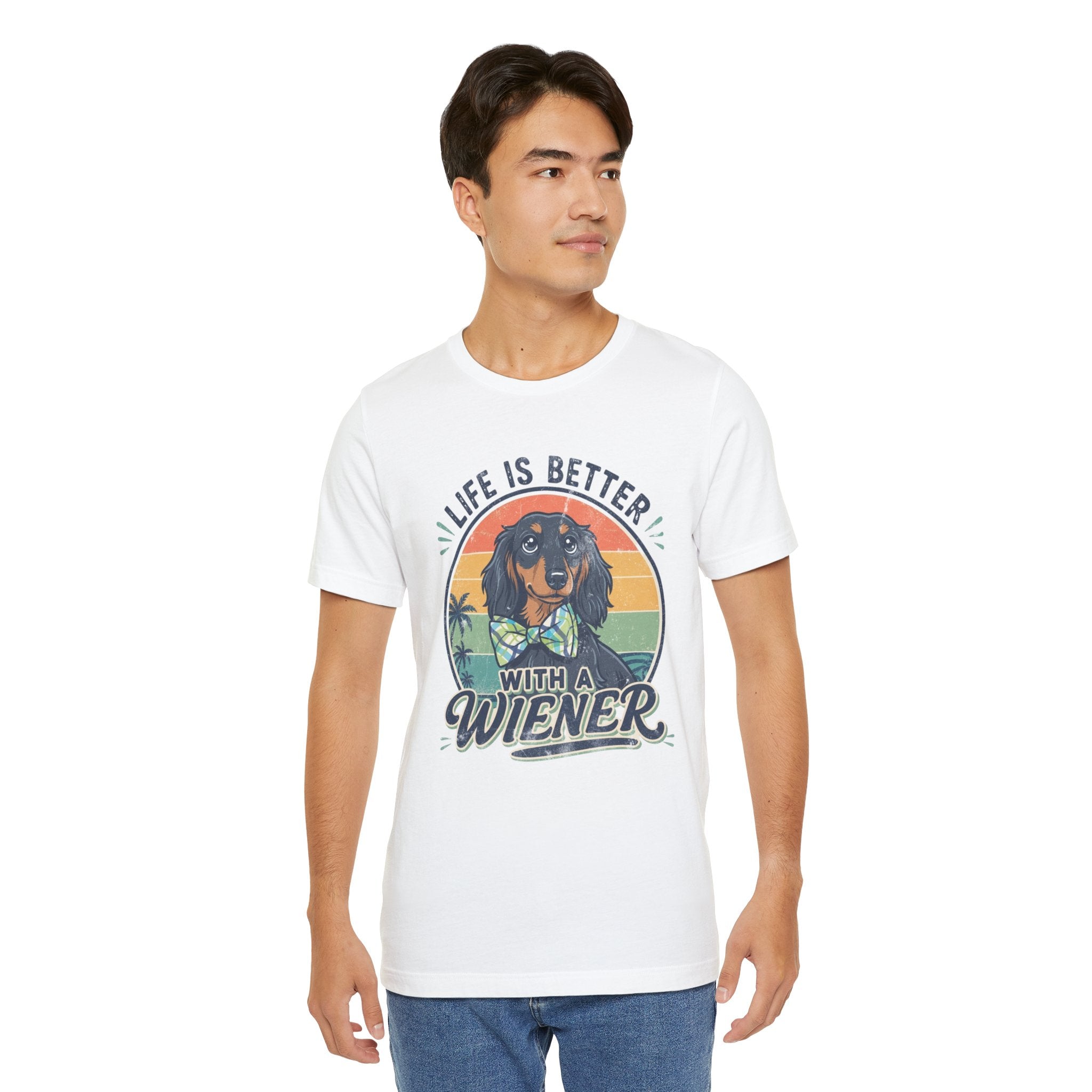 Life Is Better With a Wiener Tee — Dachshund Dog Lover T-Shirt