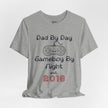 Personalized Dad By Day Gamer By Night T-Shirt,  90's Retro Controller Tee