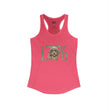 George Washington Doodle 1776 - Women's Ideal Racerback Tank