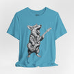 Corgi Rockstar T‑Shirt — Guitar Playing Dog Graphic Tee