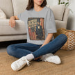 Jacked for July 4th T-Shirt | Patriotic Buff Abraham Lincoln Flag Design