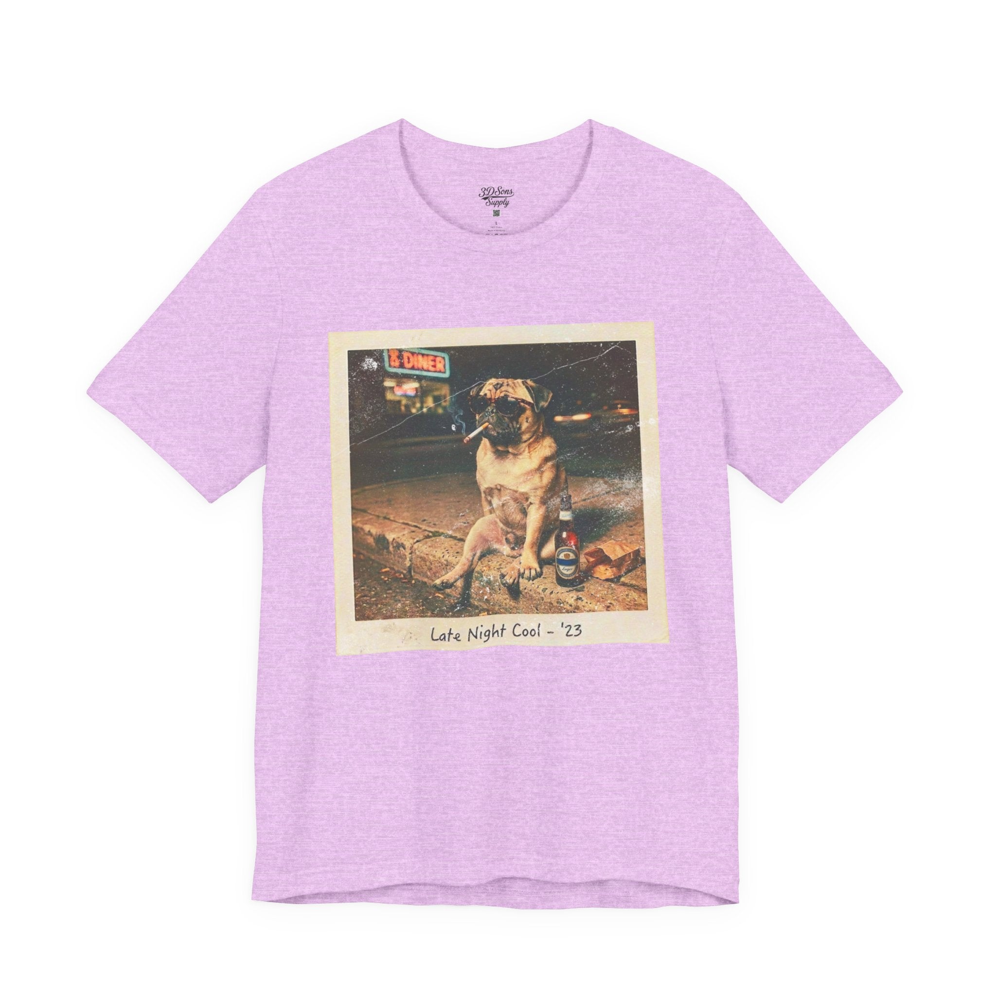 Vintage Pug Photo Tee — 