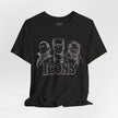 Icons Classic Monsters Tee — Dracula, Frankenstein & Werewolf Graphic T-Shirt