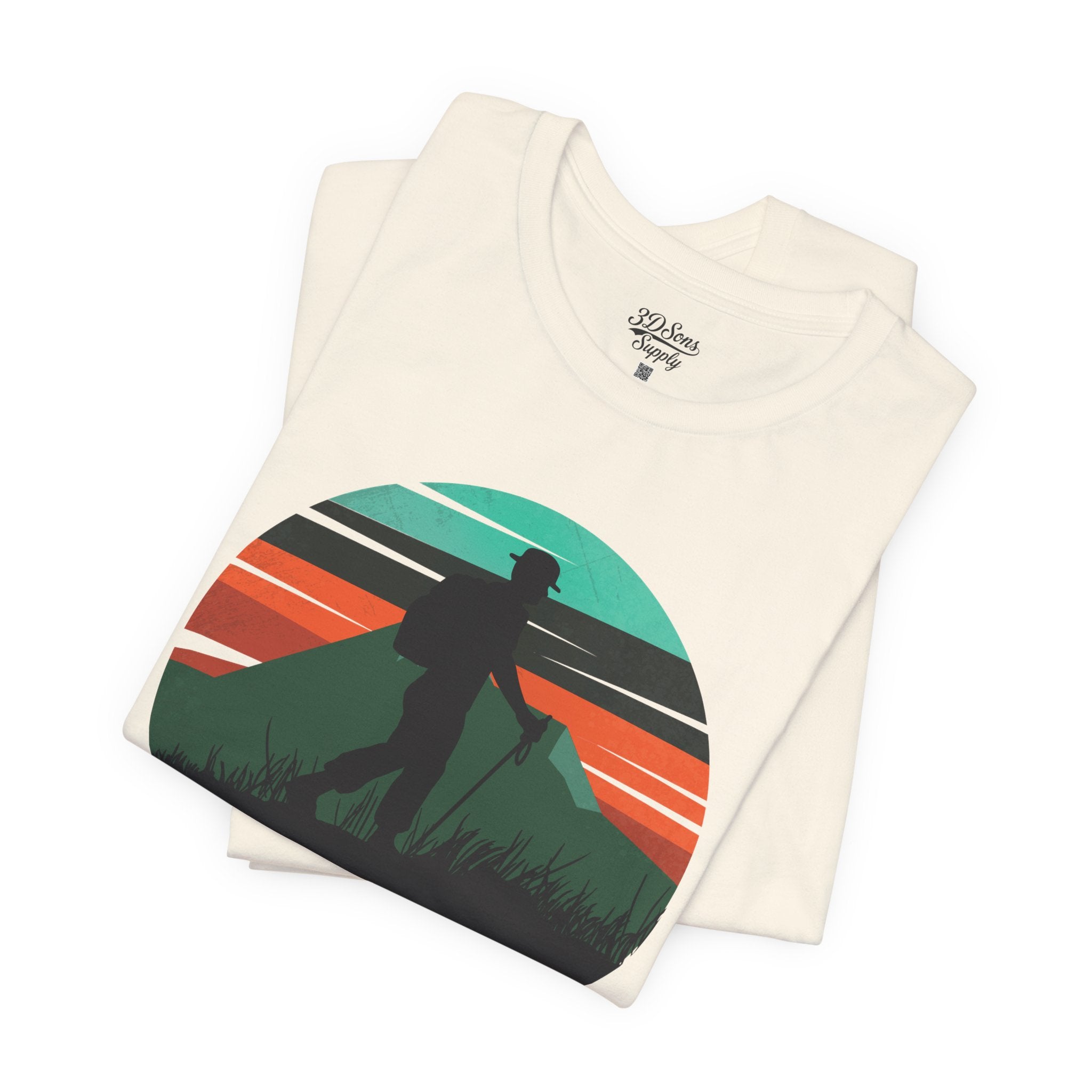 Chaos Coordinator Off Duty Hiking T-Shirt — Vintage Sunset Adventure Tee