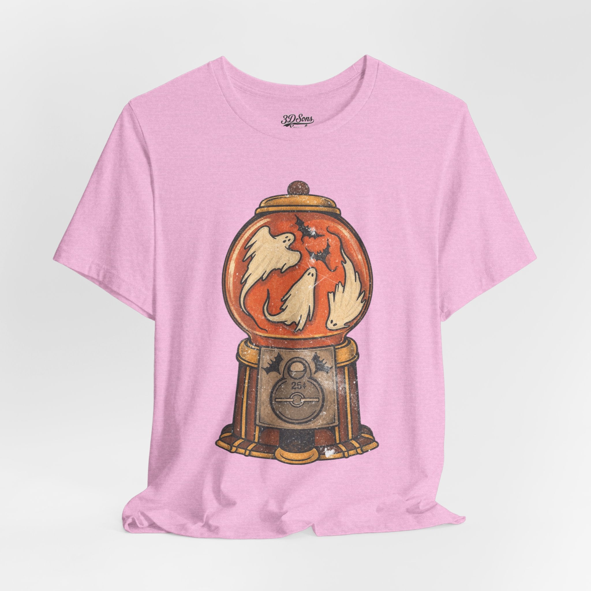 Gumball Ghosts Tee — Vintage Halloween Gumball Machine T-Shirt