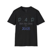 Dope Ass Dude Dad T-Shirt — D.A.D. Typography Father's Day Tee (Personalizable)