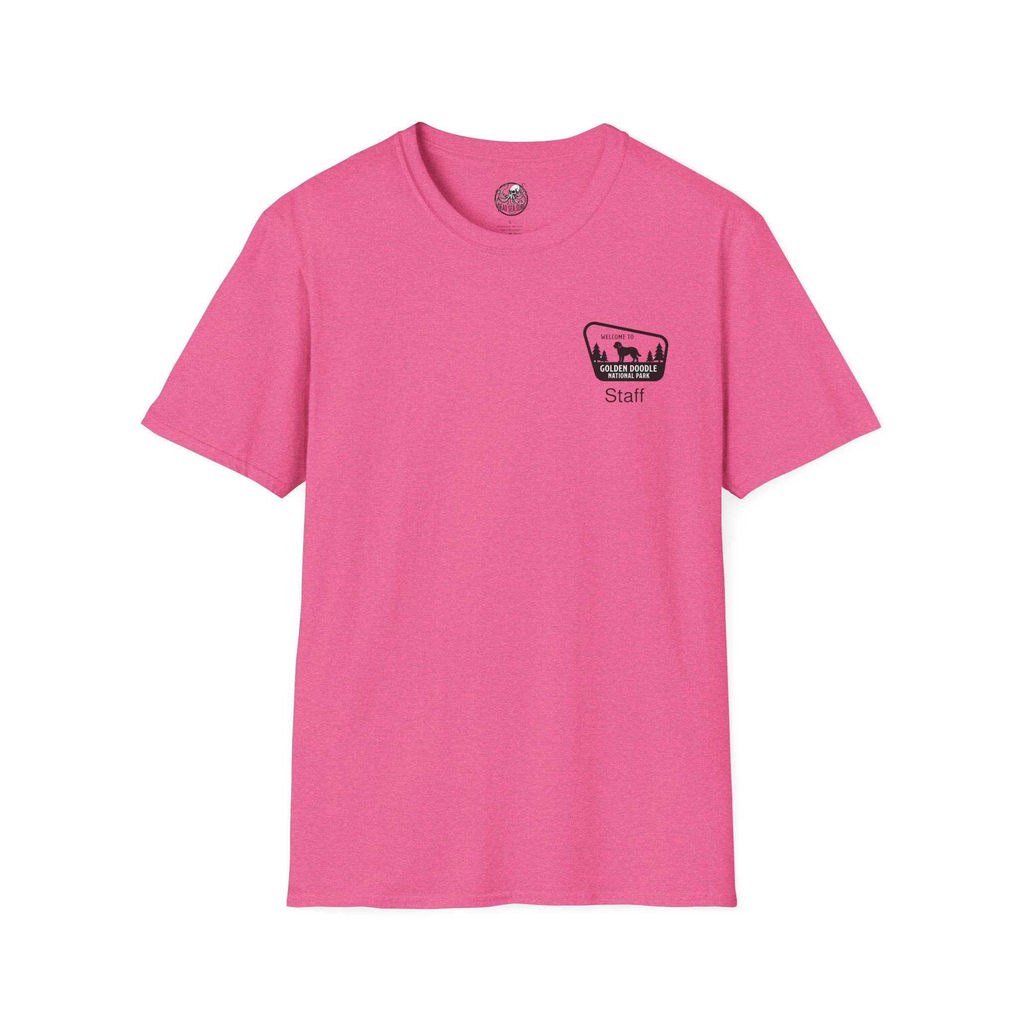 Golden Doodle National Park Staff T-Shirt | Retro Dog Lover Tee – 3D Sons Supply Co