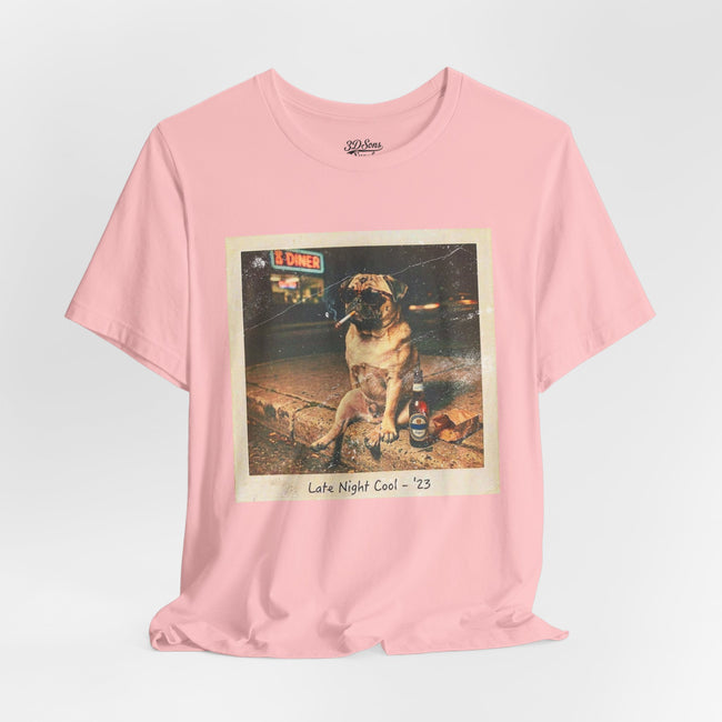 Vintage Pug Photo Tee — 