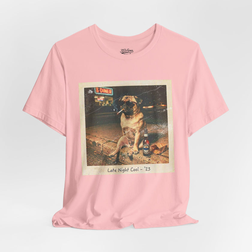 Vintage Pug Photo Tee — 