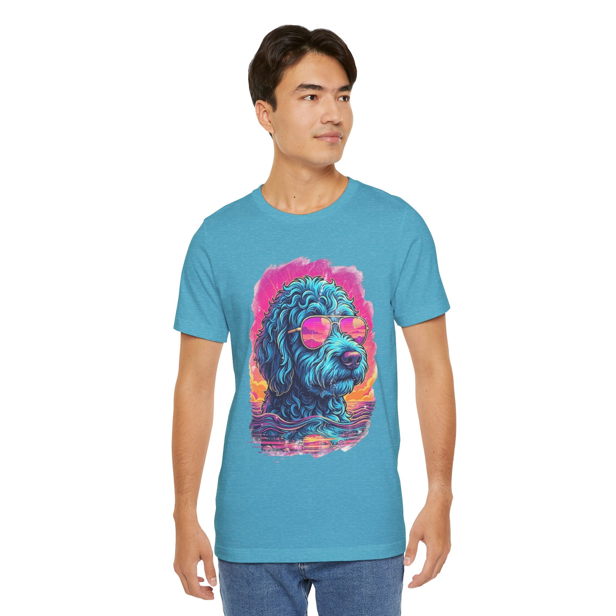Doodle Vice City 90s Retro Tee — Funny Vintage Style T-Shirt