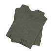 Alien Cowboy Sitting in Desert Tee | Night Sky Lawn Chair