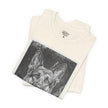 German Shepard Smoke Photo Tee — Vintage Pup Graphic T-Shirt