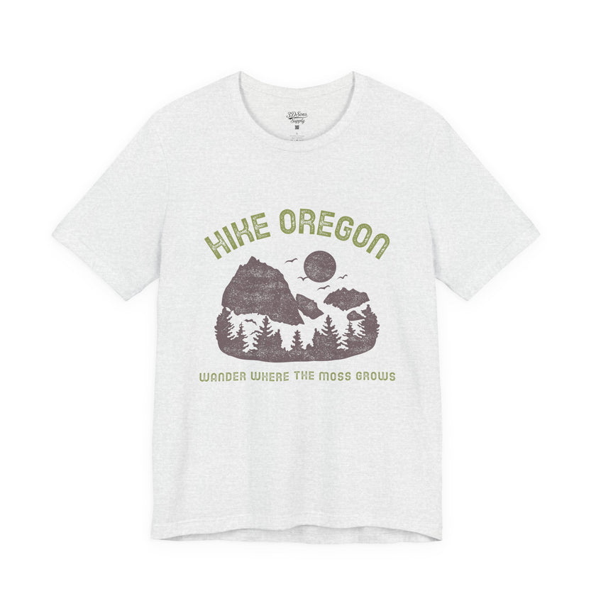 Hike Oregon Adventure Tee — Hiking Graphic T-Shirt